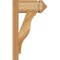 Ekena Millwork Funston Arts & Crafts Rough Sawn Outlooker, Western Red Cedar, 6"W x 12"D x 20"H OUT06X12X20FST03RWR - alternate 3